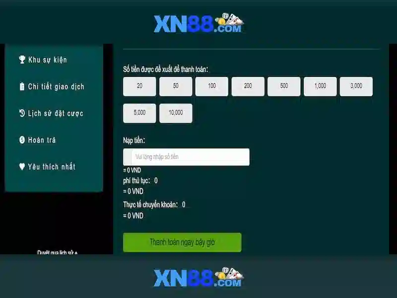 xn88: Tổng quan và Nhận định Giao diện nhà cái hoàn hảo